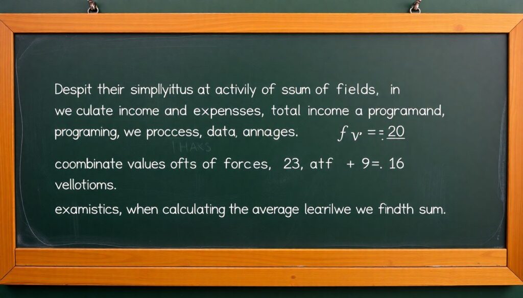 сумма - иллюстрация