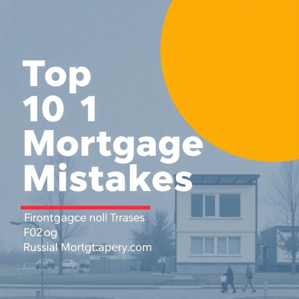 Ошибки при оформлении ипотеки: топ-10 самых распространённых проблем заемщиков