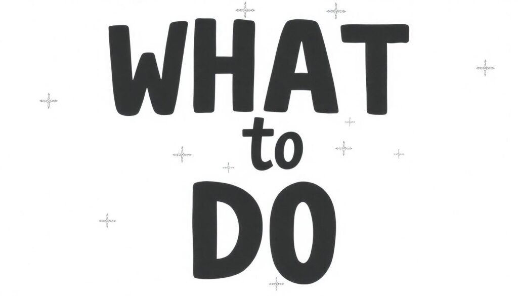 Что делать - иллюстрация