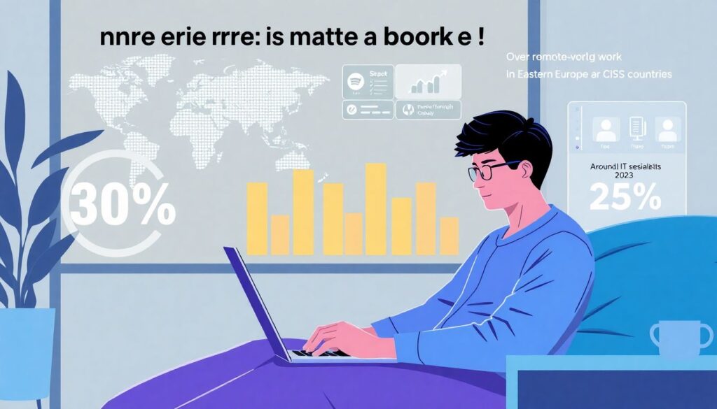 если вы работаете удаленно на иностранную компанию? - иллюстрация