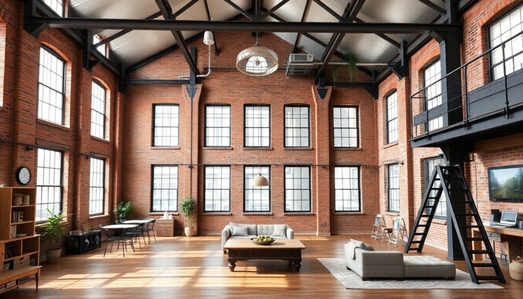 Ипотека на квартиру в здании бывшей фабрики (лофт-проект) - иллюстрация