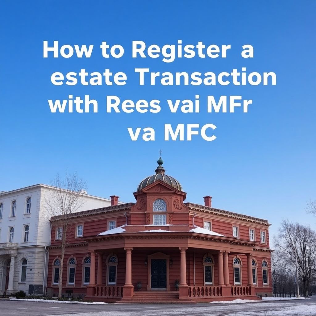 Регистрация сделки в Росреестре через МФЦ — пошаговая инструкция оформления