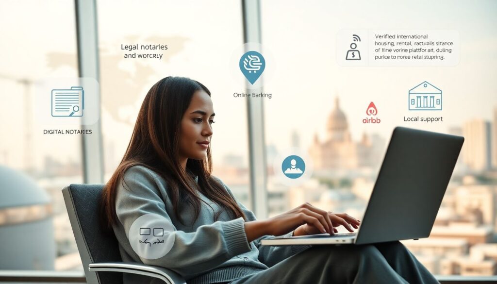 если вы находитесь в другой стране? - иллюстрация