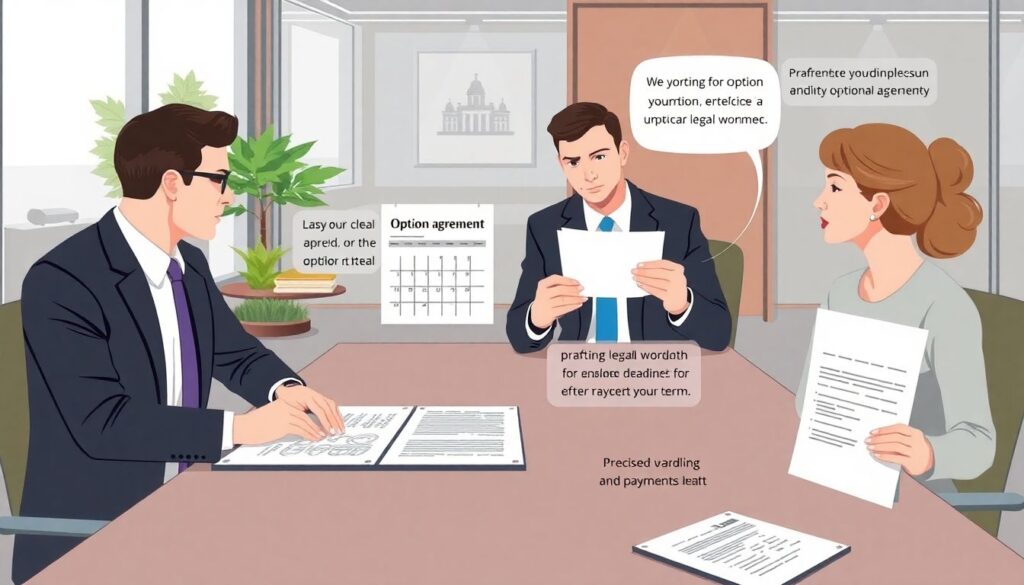 Что такое опцион на заключение договора и как он используется в недвижимости? - иллюстрация
