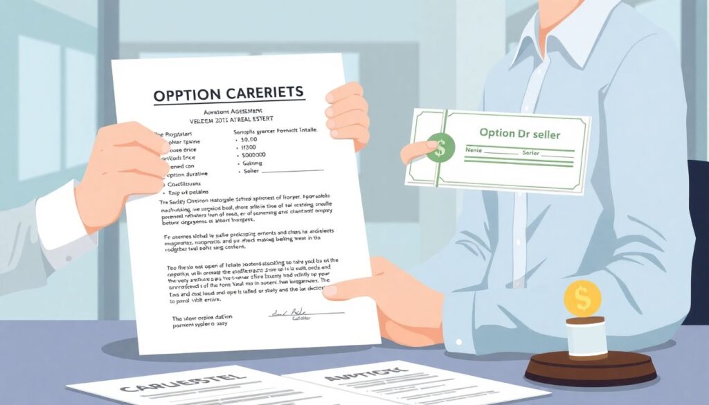 Что такое опцион на заключение договора и как он используется в недвижимости? - иллюстрация