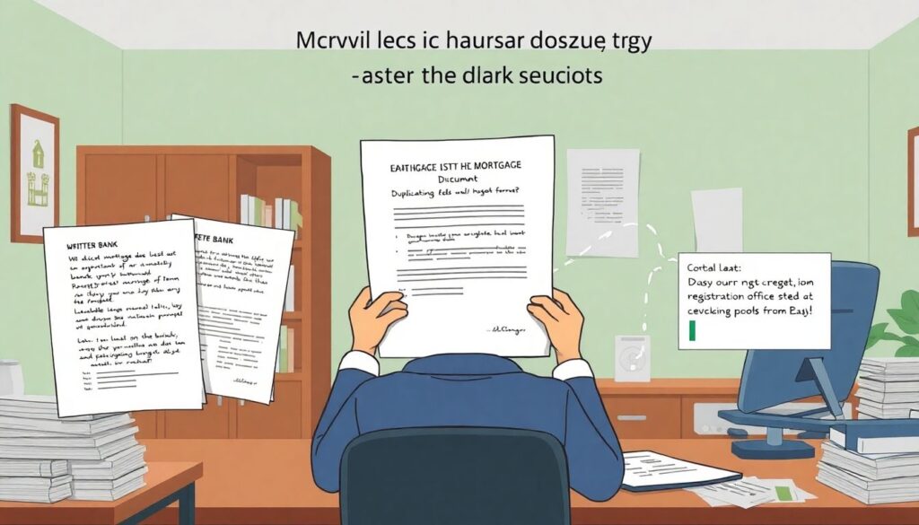 если банк потерял вашу закладную? - иллюстрация