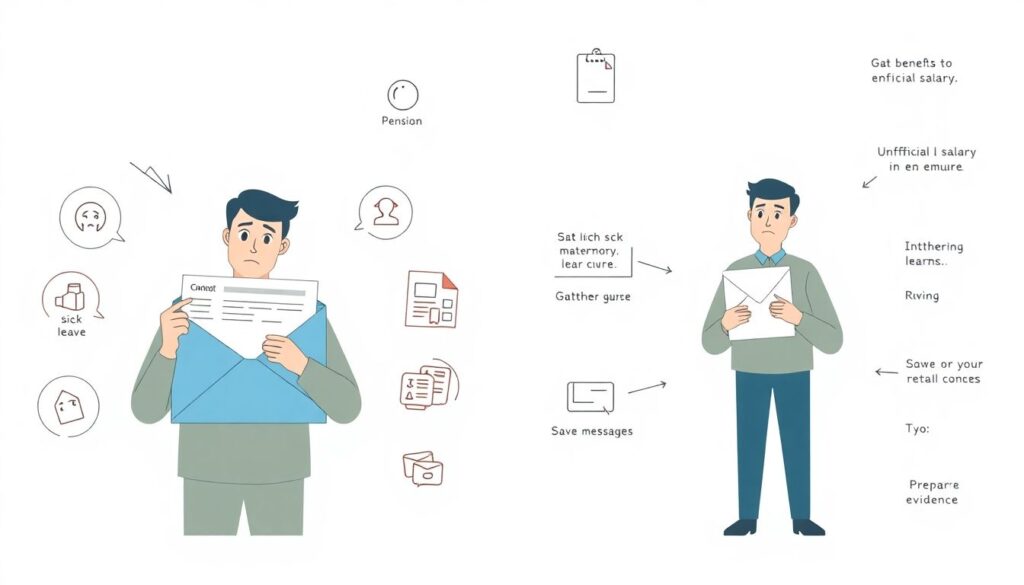 если зарплата "в конверте"? - иллюстрация