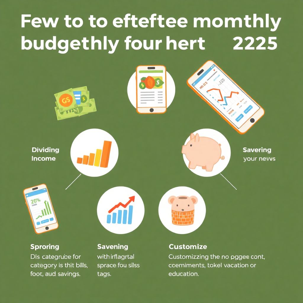 Как планировать бюджет на месяц: пять шагов к финансовой стабильности в 2025 году