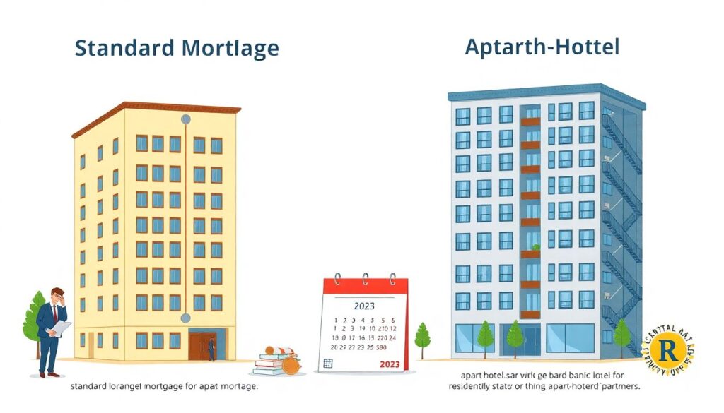Ипотека на квартиру в апарт-отеле: доходность и риски - иллюстрация