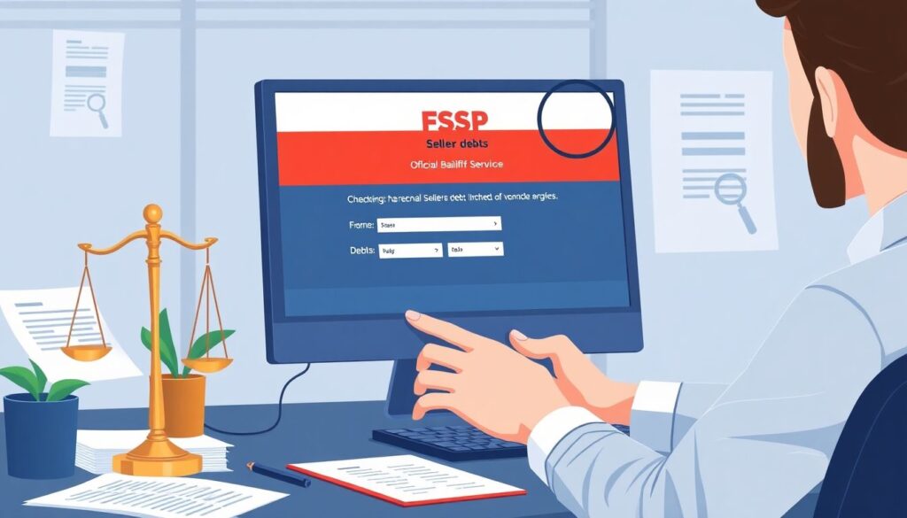 есть ли у продавца долги перед ФССП? - иллюстрация