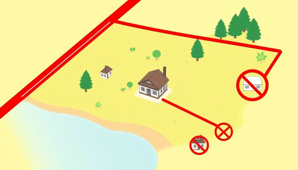 Что такое "красные линии" на плане участка и чем они грозят? - иллюстрация