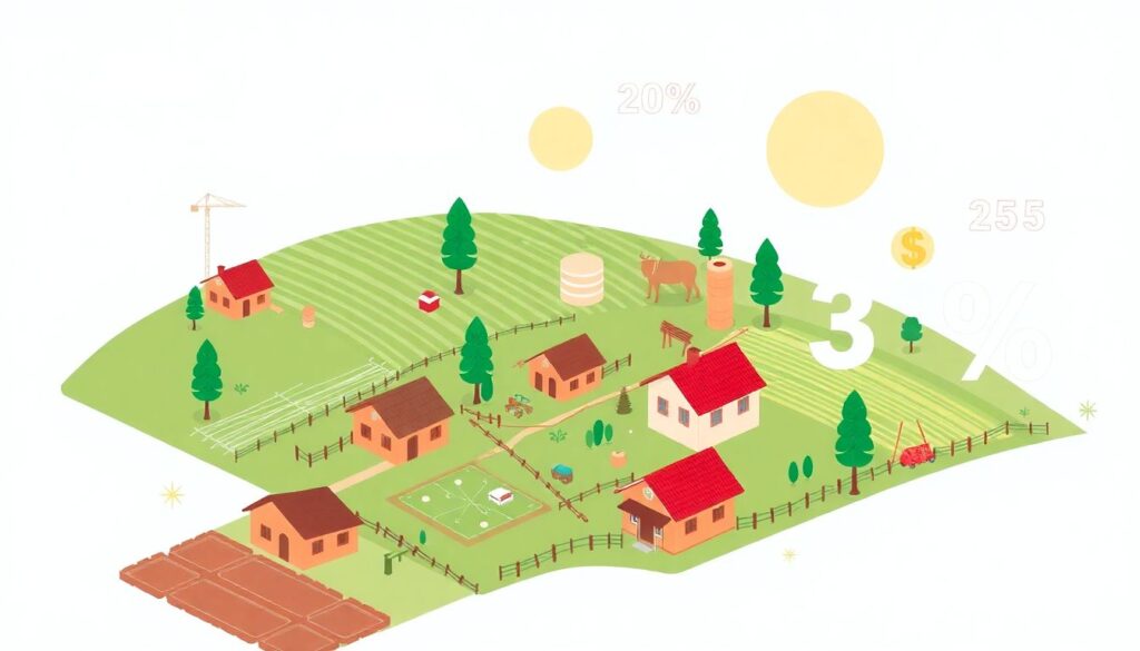 Ипотека для фермеров: программа "Свое жилье на селе" - иллюстрация