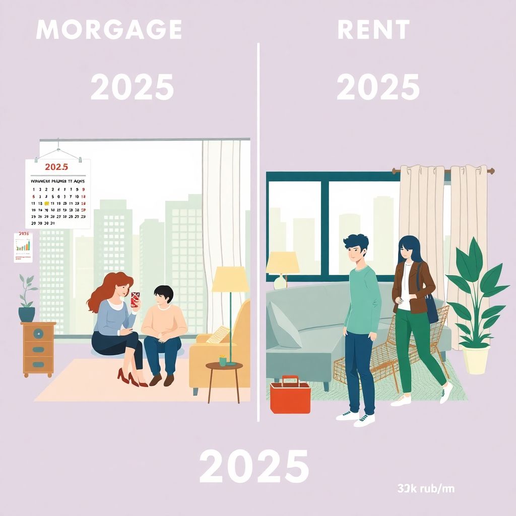Ипотека или аренда в 2025 году: как выбрать оптимальное финансовое решение