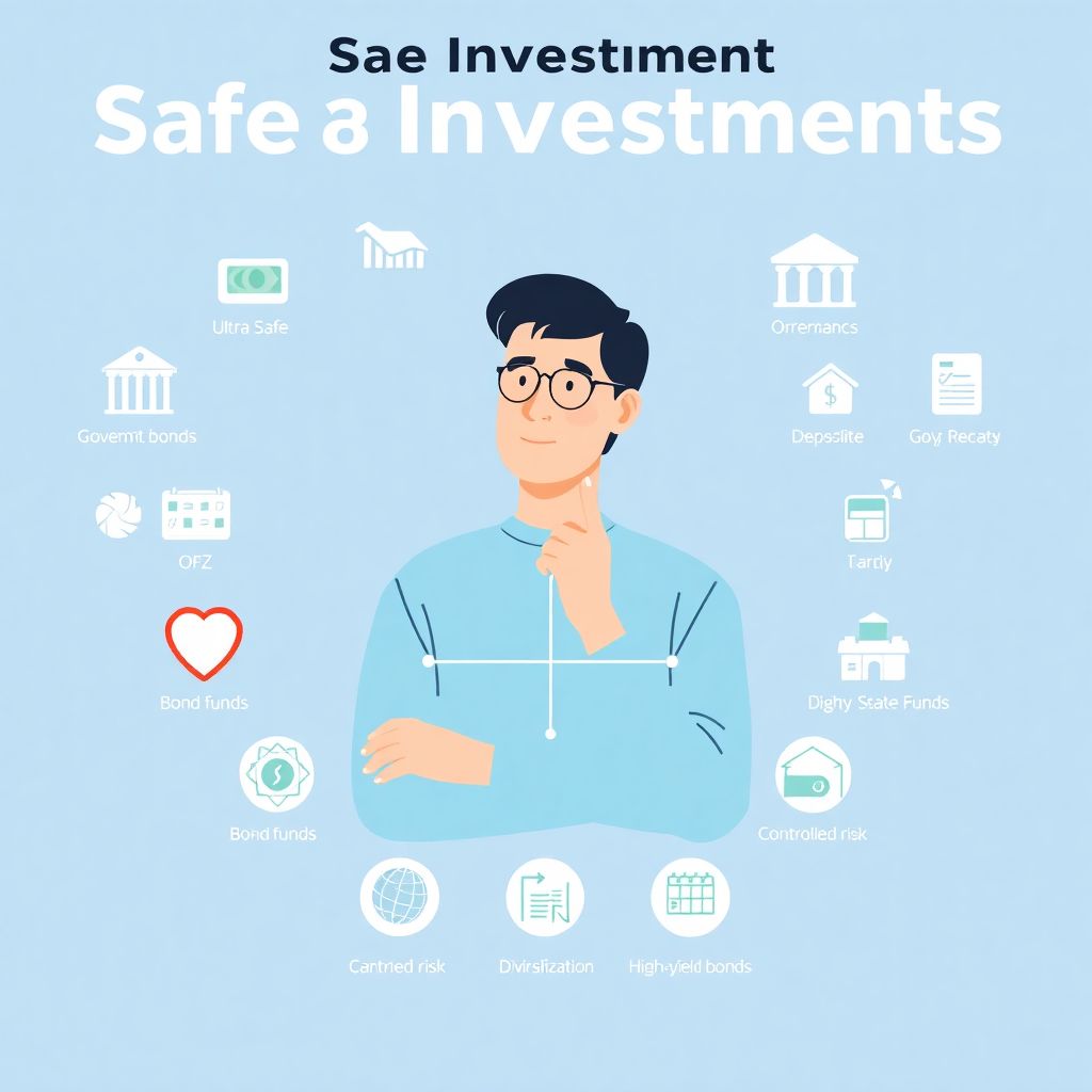 Безопасные инвестиции для консервативного инвестора в 2025 году без лишнего риска