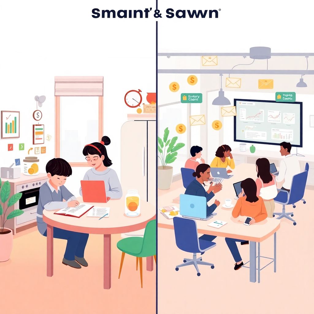 Экономия на работе и дома: как дать деньгам задачу и навести порядок