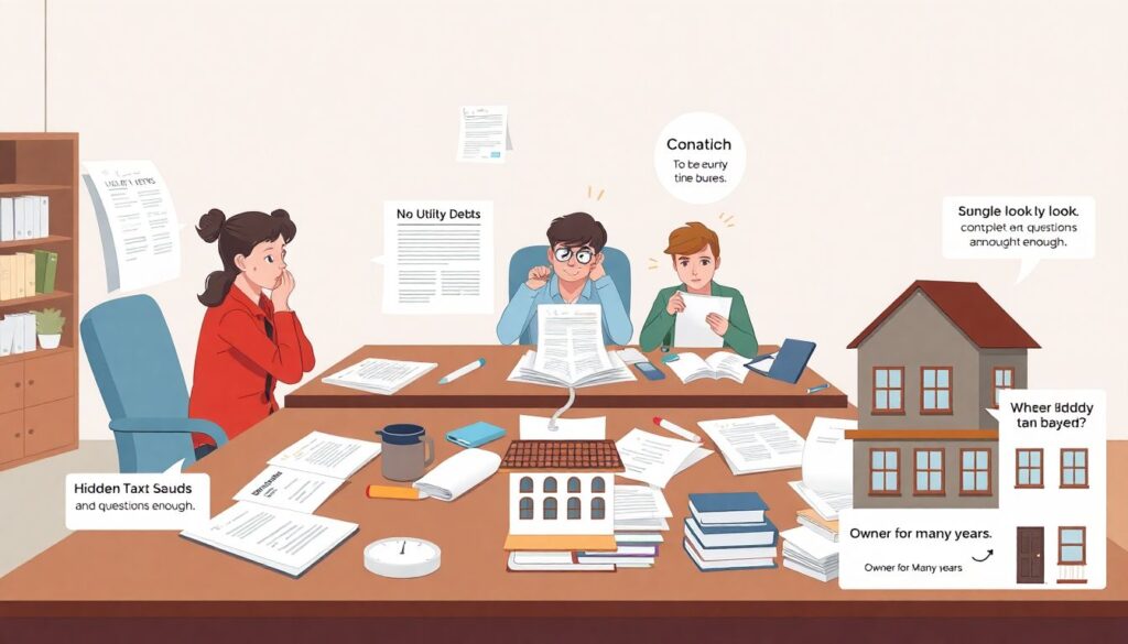 уплачены ли продавцом налоги на недвижимость? - иллюстрация