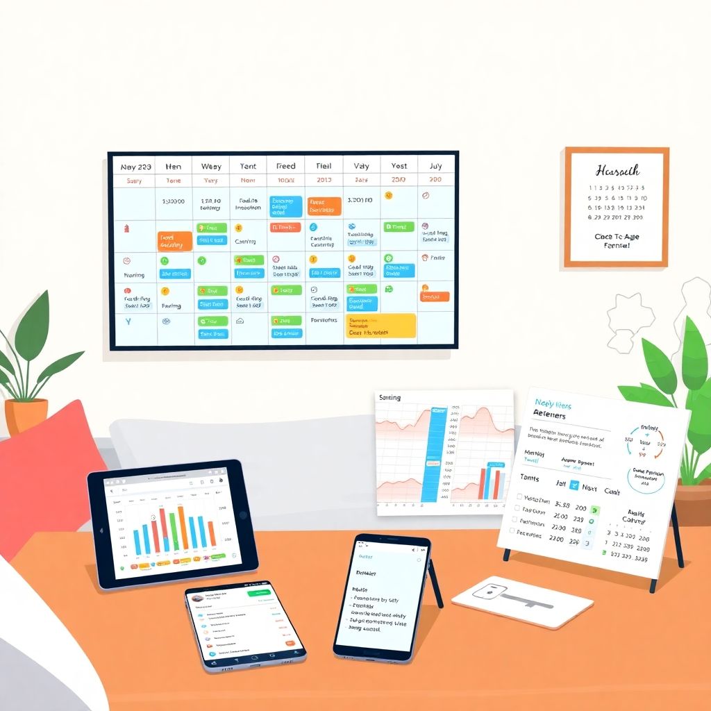 Финансовый календарь семьи в 2025 году: как распределять деньги без кассовых разрывов
