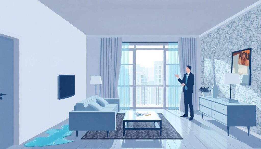 не было ли в квартире пожара или затопления? - иллюстрация