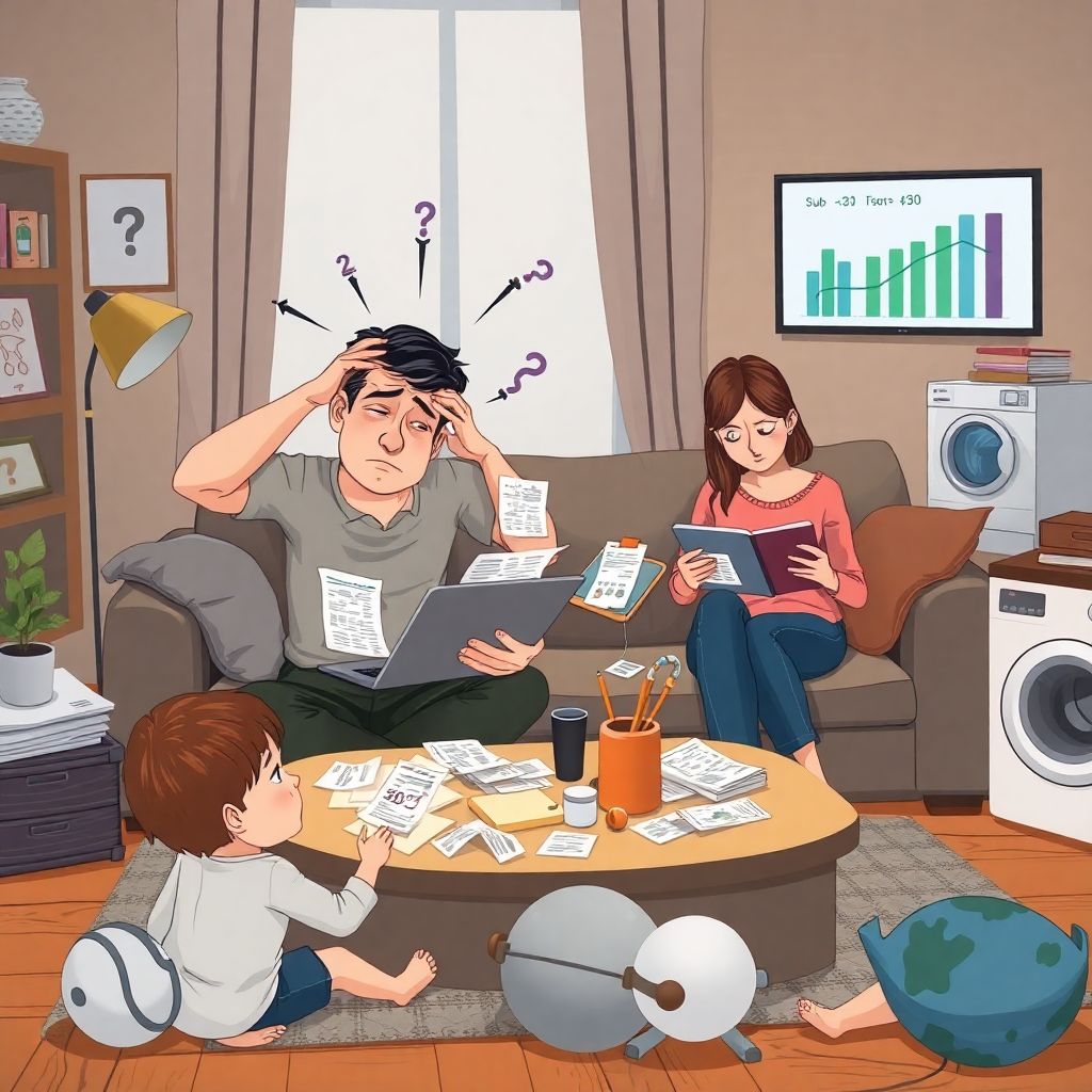Как не перегружать семью финансовыми решениями и снизить тревогу о деньгах