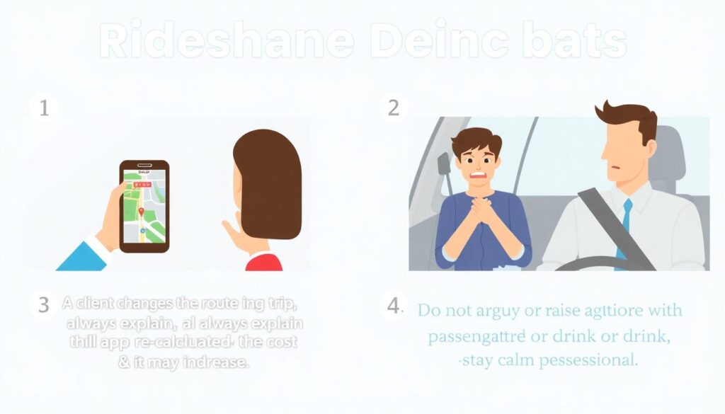 если вы работаете водителем такси? - иллюстрация