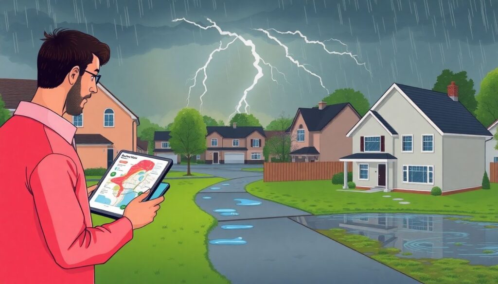 не находится ли дом в зоне возможного подтопления? - иллюстрация