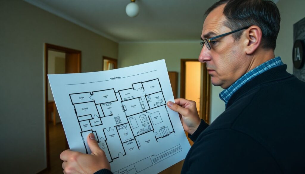 нет ли в квартире незаконной перепланировки? - иллюстрация