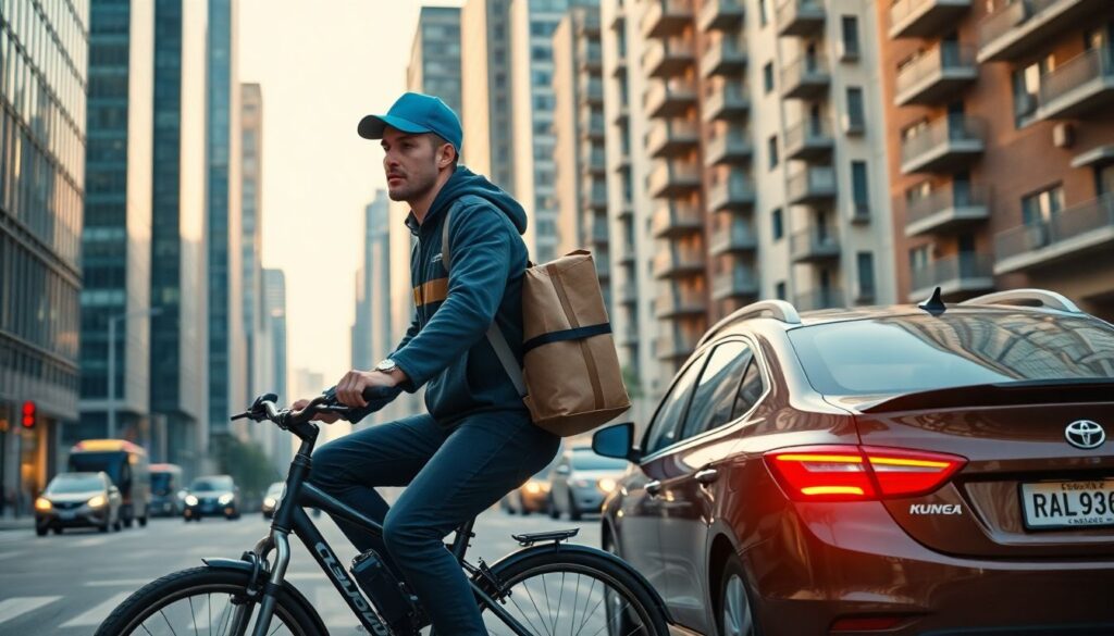 если вы работаете курьером? - иллюстрация