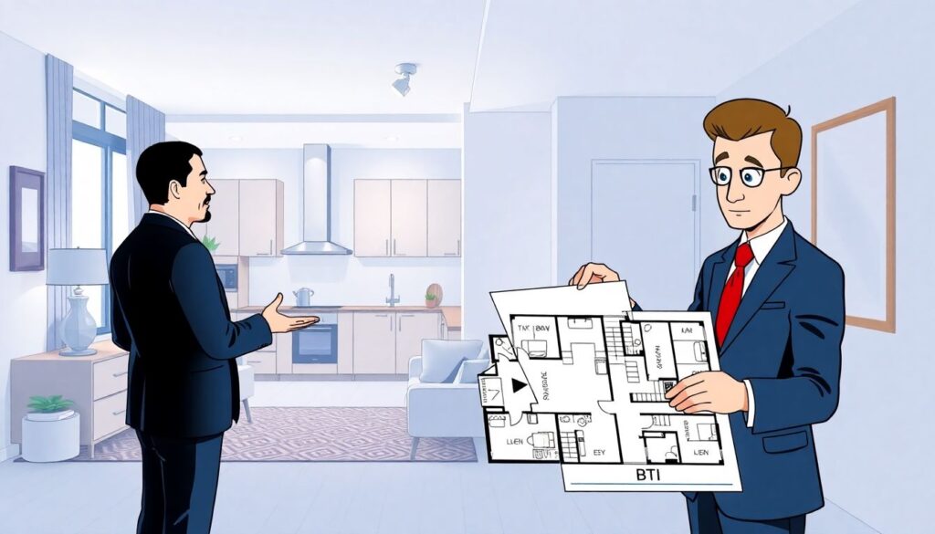 Ипотека на квартиру с отдельной кухней-гостиной (европланировка) - иллюстрация