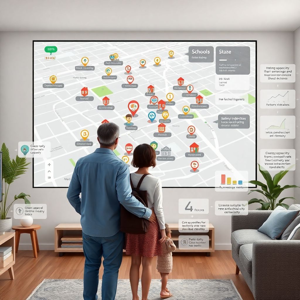 Как проверить наличие рядом школ и выбрать лучший район для семьи
