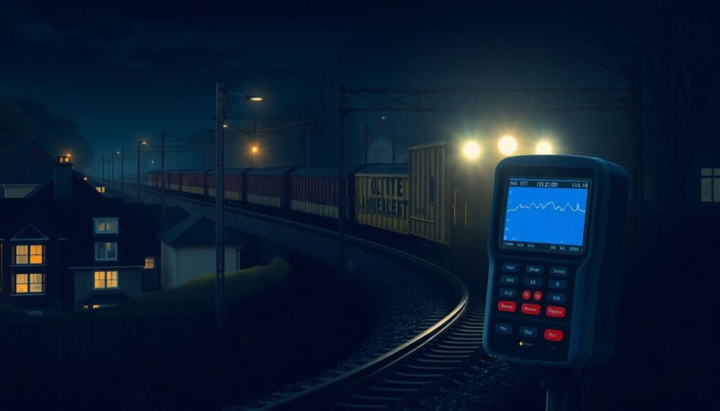 Как проверить уровень шума от дорог или железной дороги? - иллюстрация