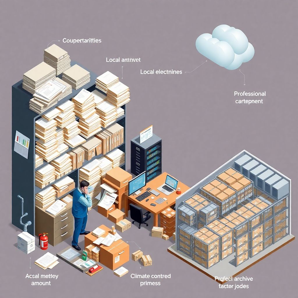 Хранение бухгалтерских документов: сроки, правила и выбор системы архива